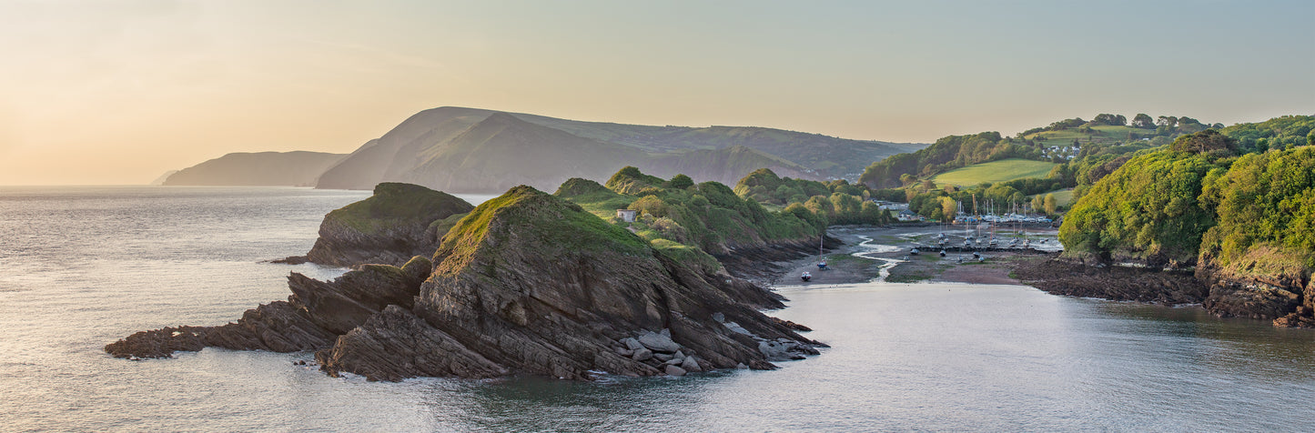 Watermouth Cove Sunrise Panorama