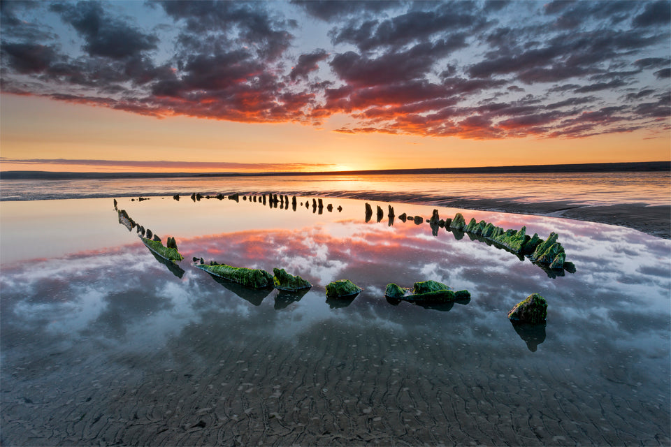 Westward Ho! Wreck Sunrise