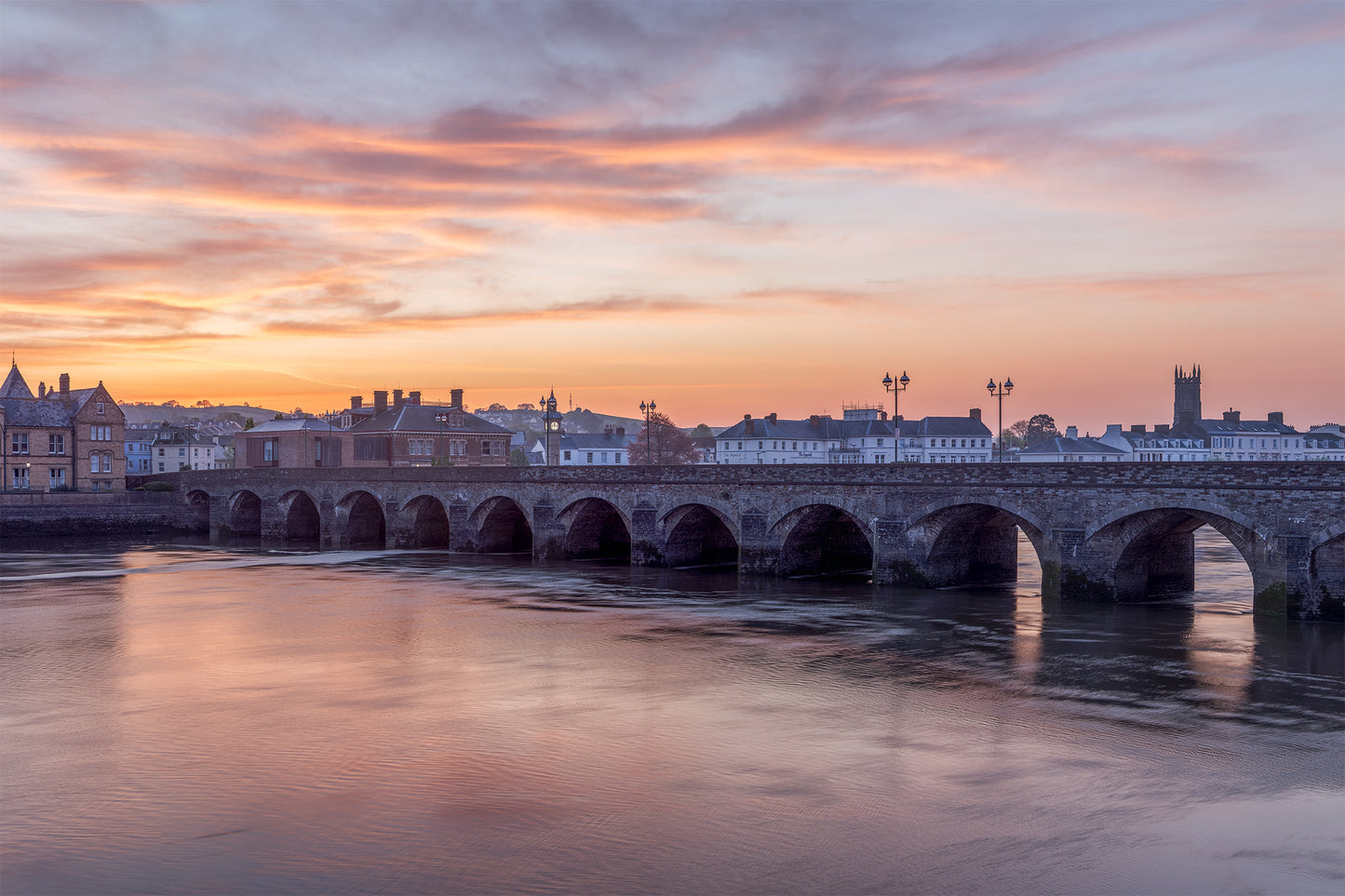 Barnstaple Bridge Sunrise