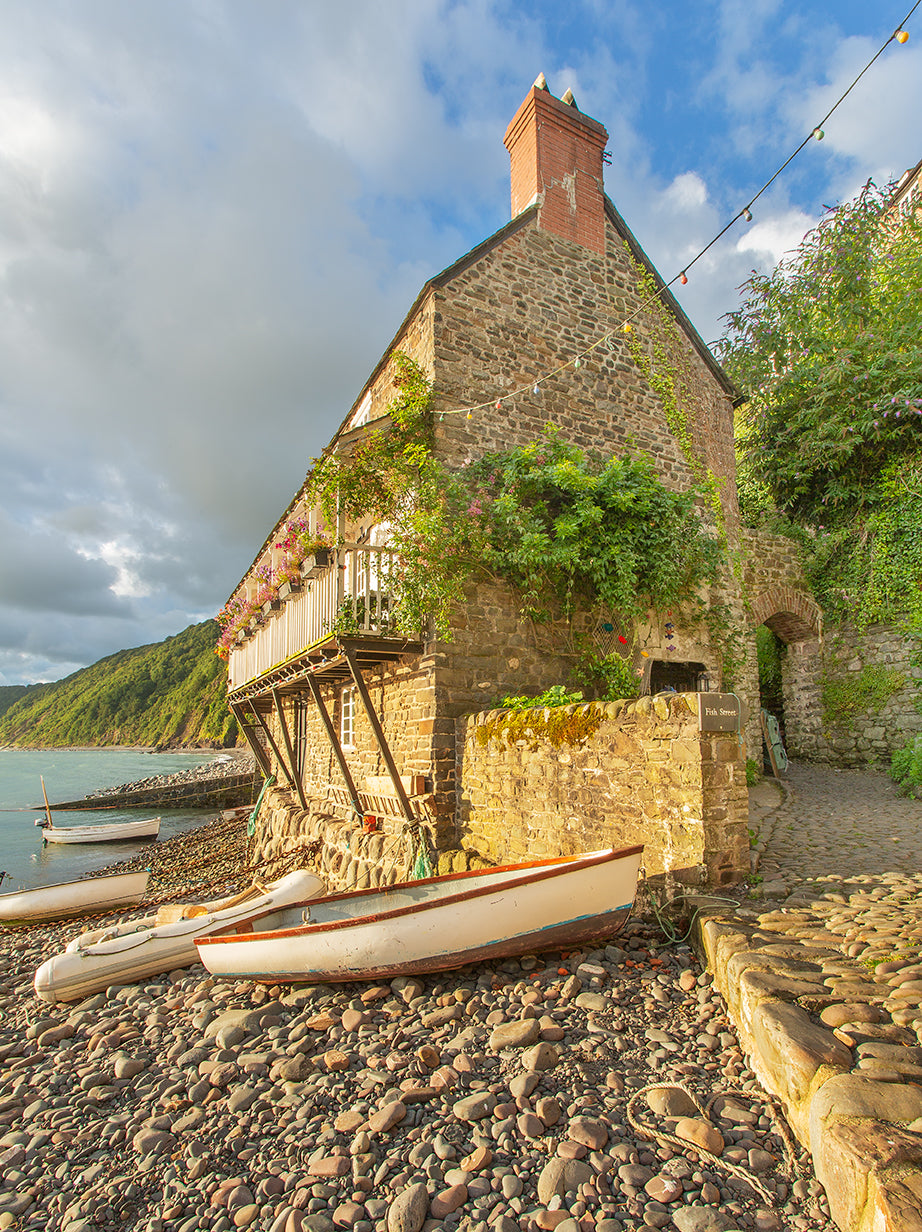 Clovelly Harbour Cottage