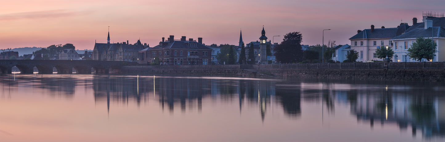 Barnstaple Taw Panorama