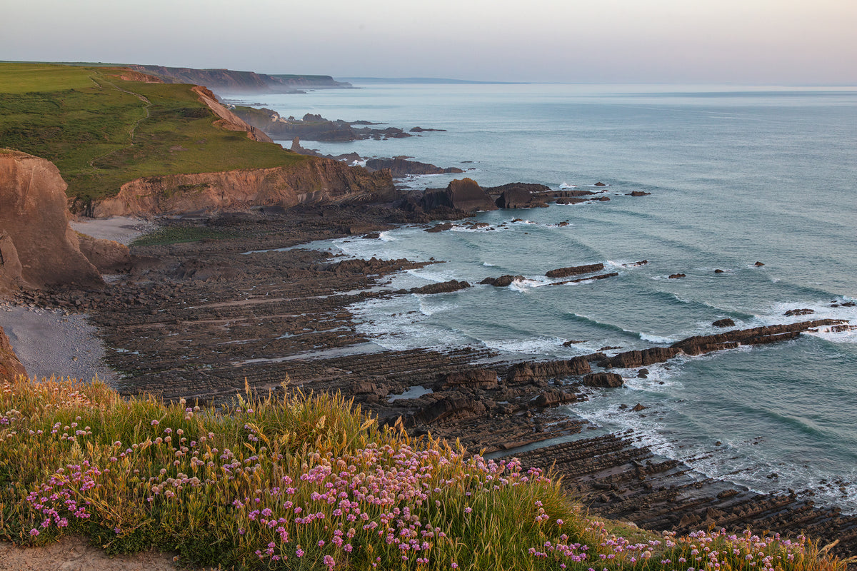 Towards Hartland Quay