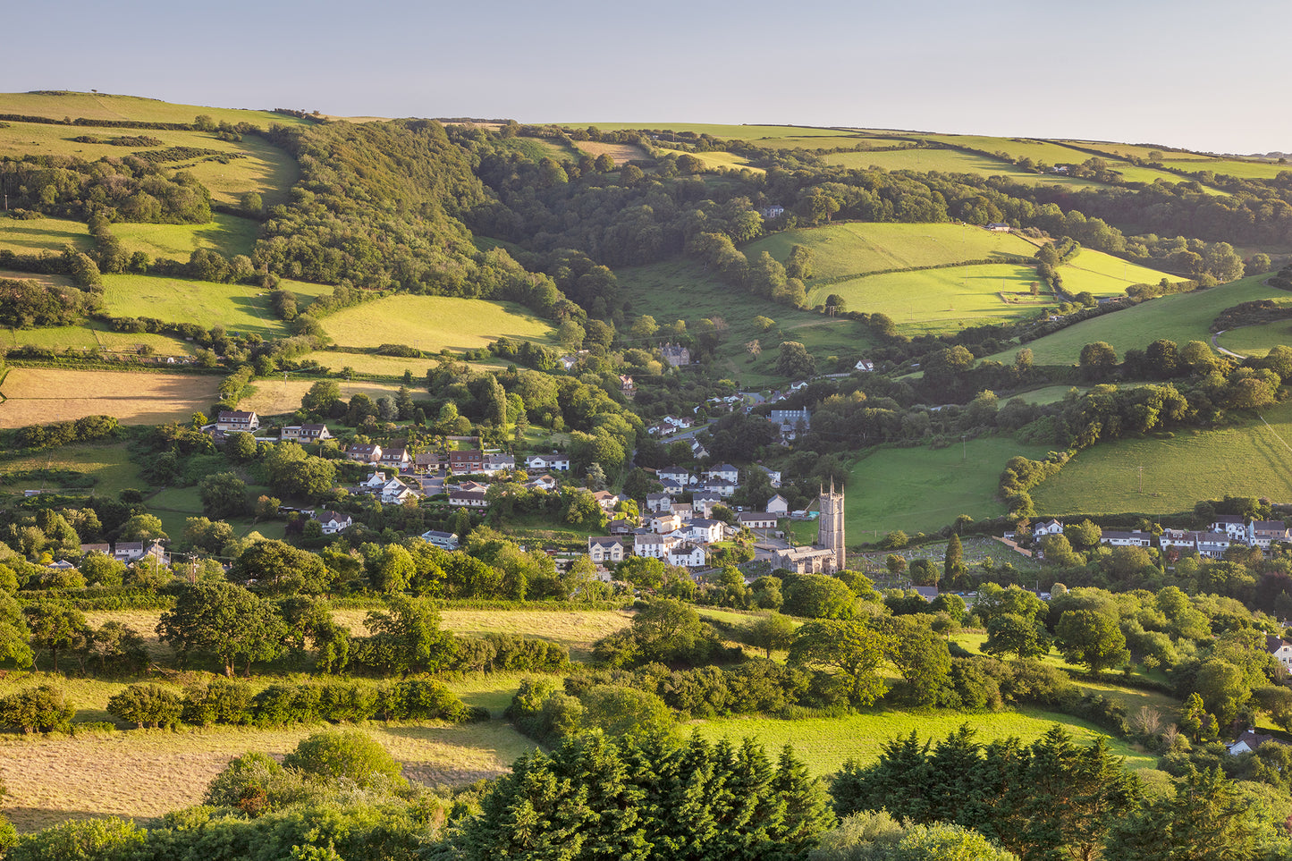 Combe Martin Church Summer