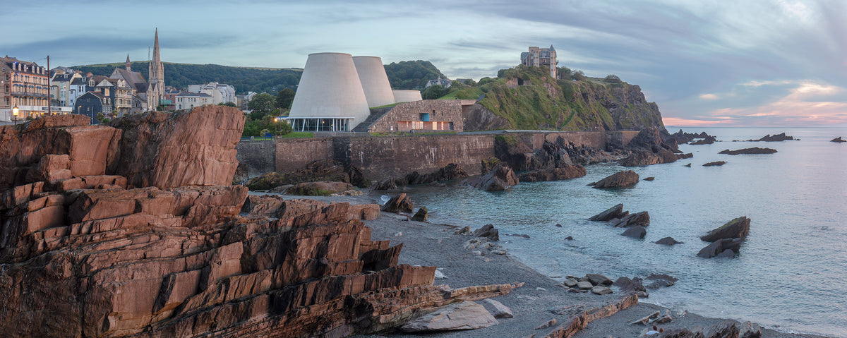 Ilfracombe Wildersmouth Beach Panorama