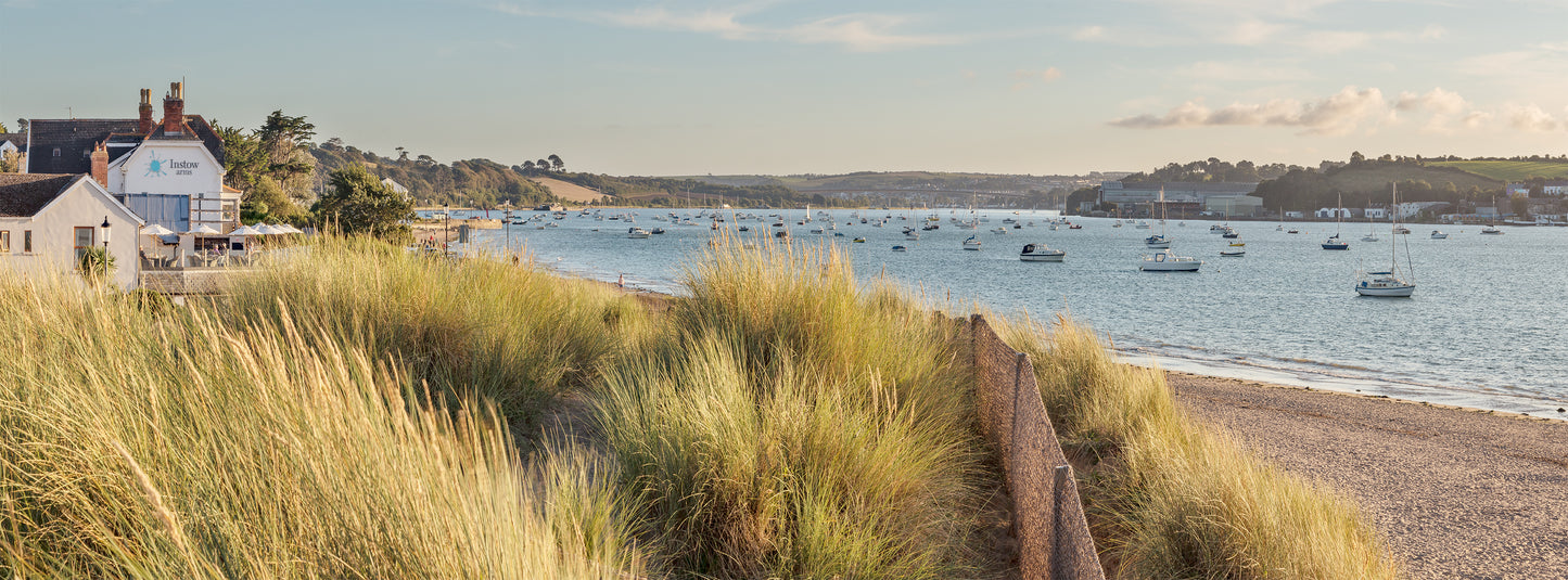Instow Beach Hightide Panorama