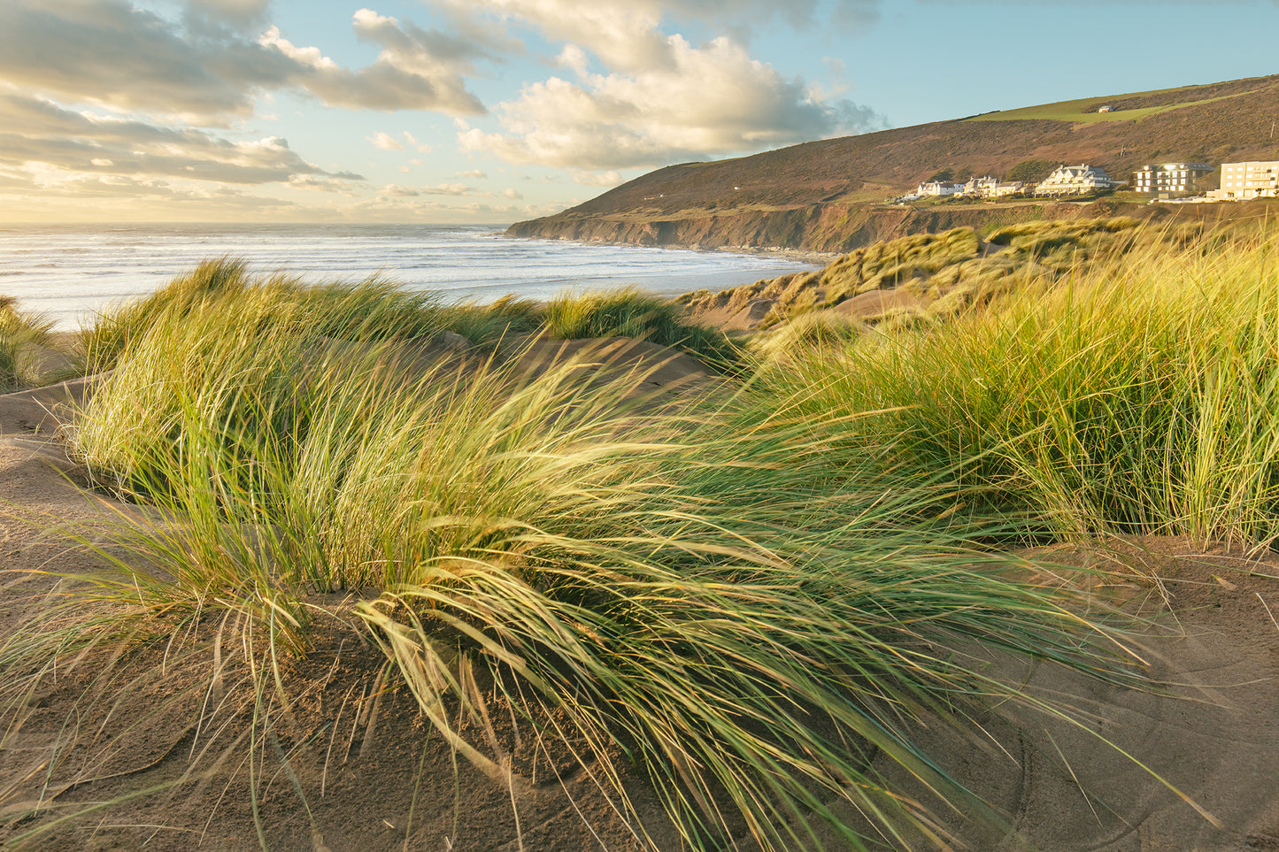 Saunton Beach Windy Dunes
