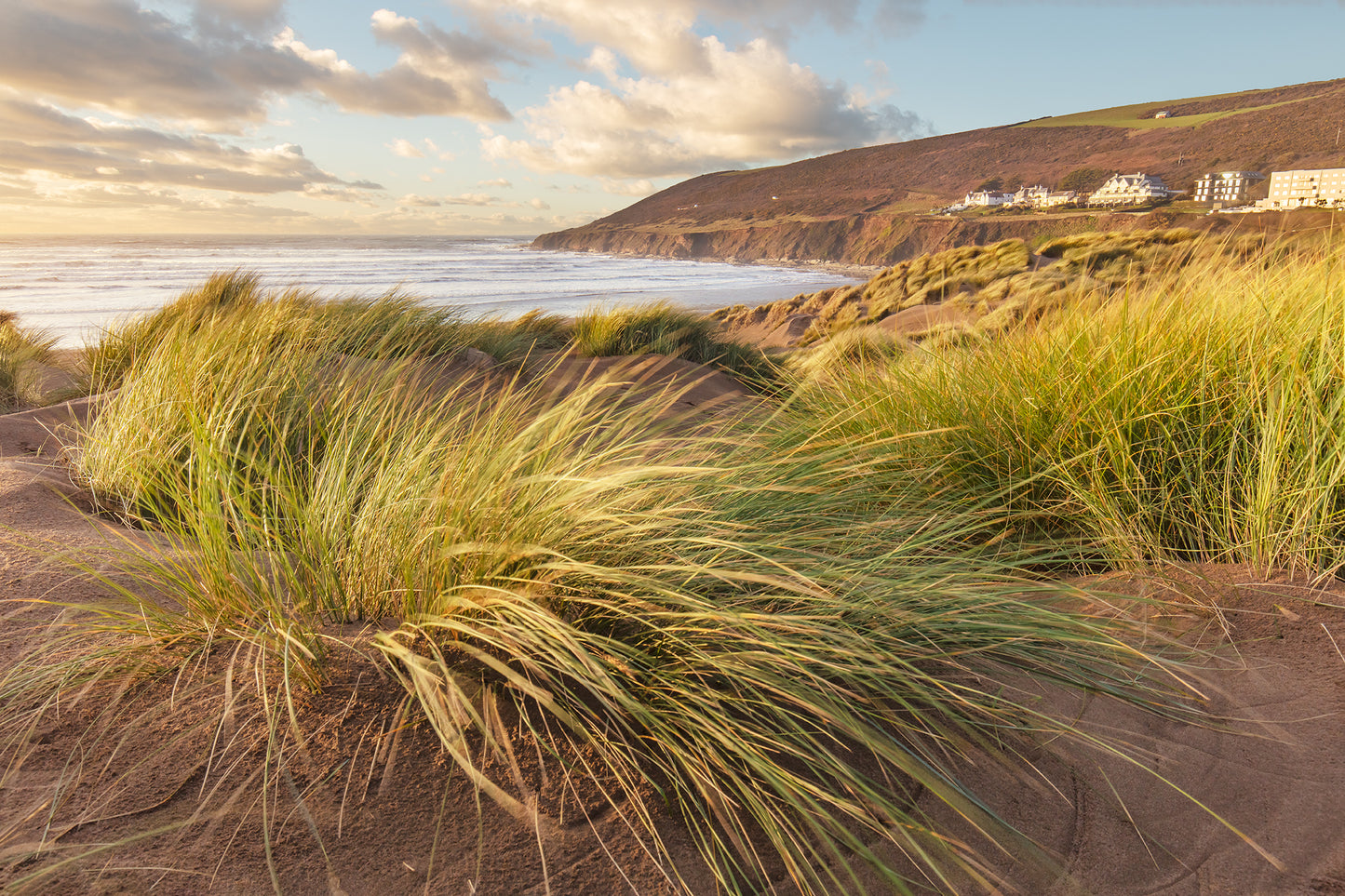 Saunton Beach Windy Dunes