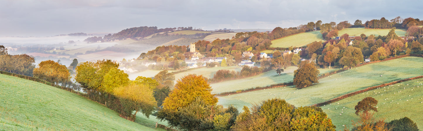 Goodleigh Autumnal Panorama