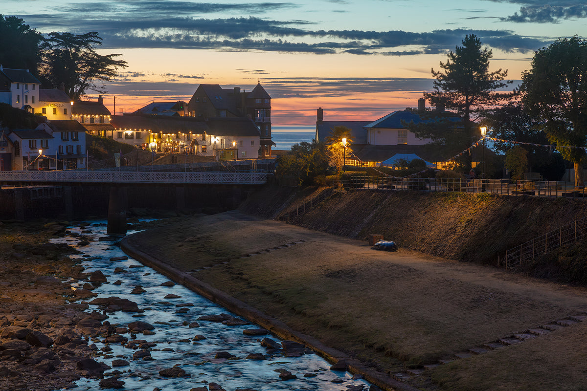 Lynmouth at Dusk