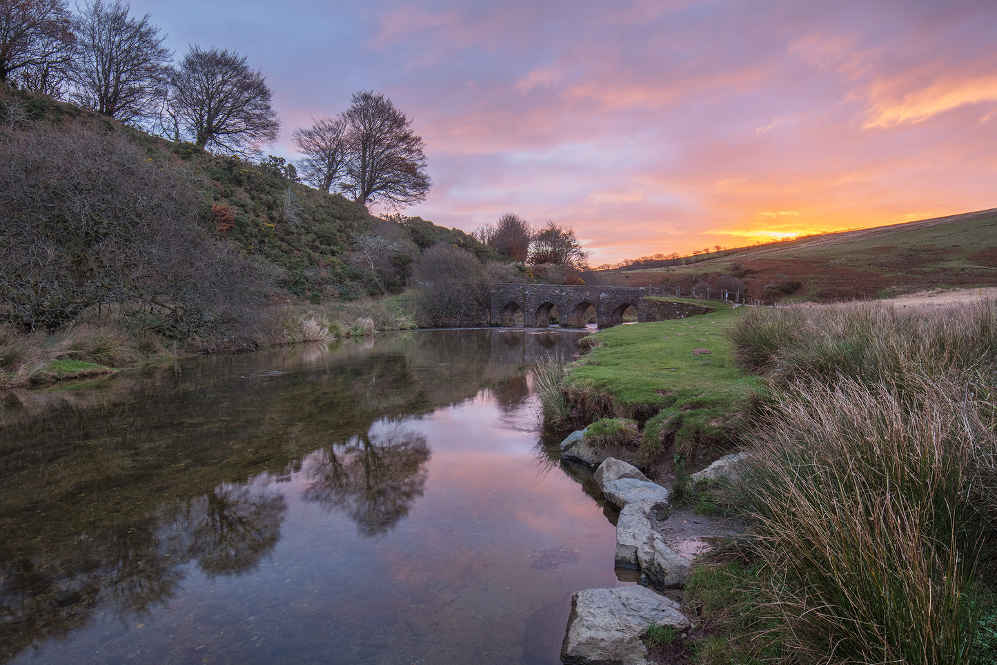 Landacre Bridge Sunrise