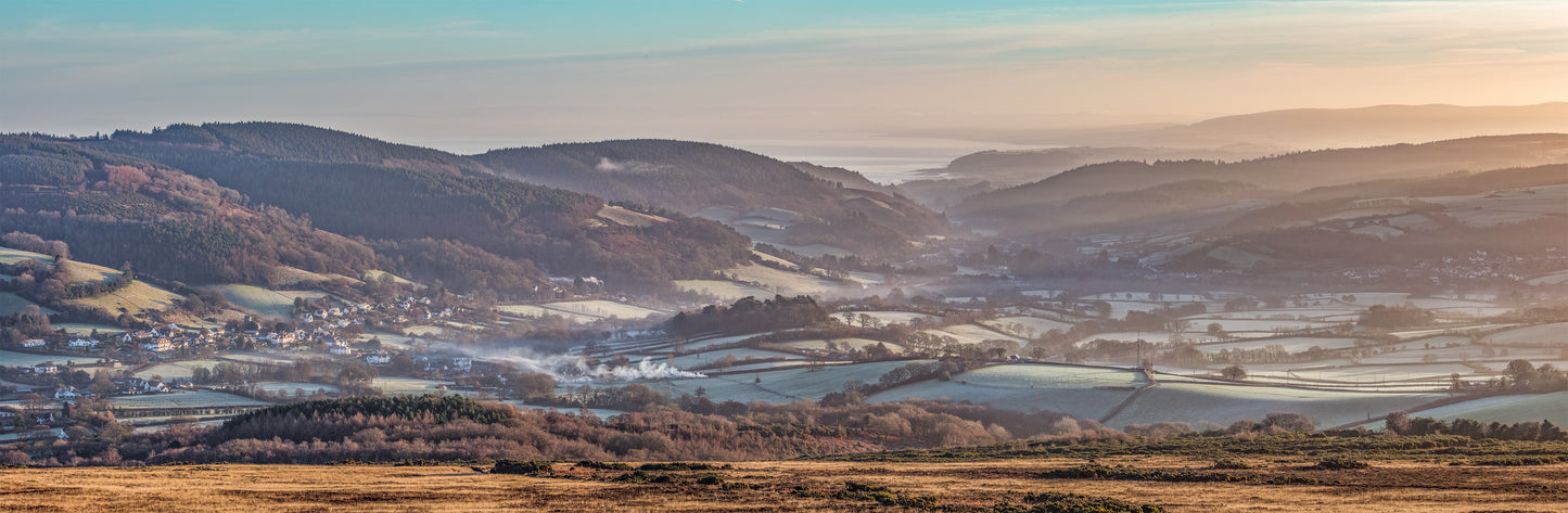 Towards Minehead Winter Panorama