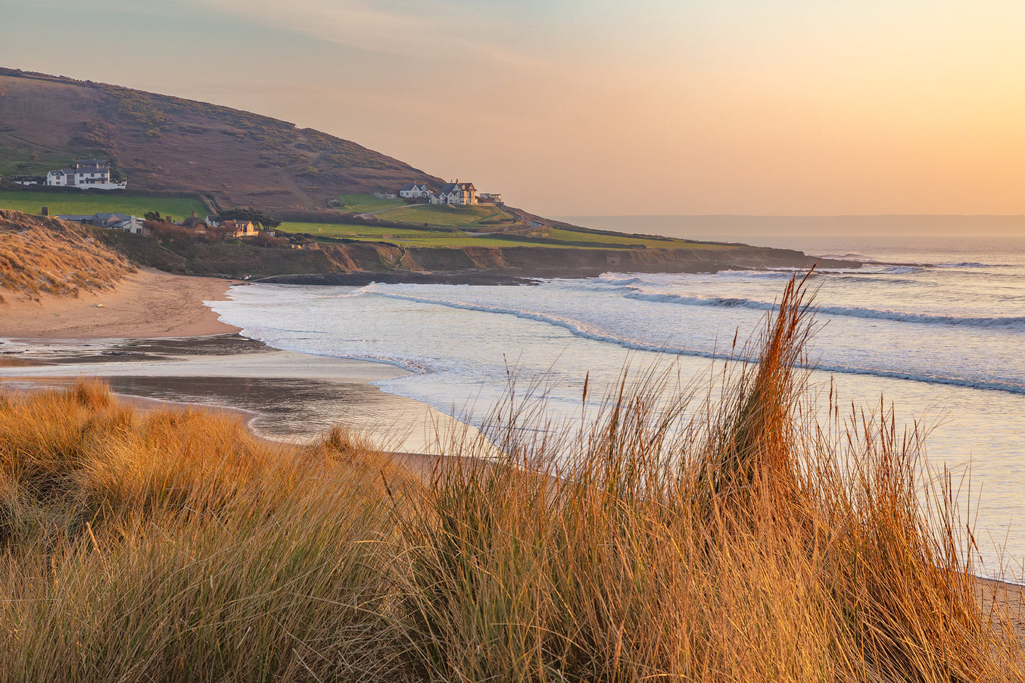Croyde Beach Hightide Dunes