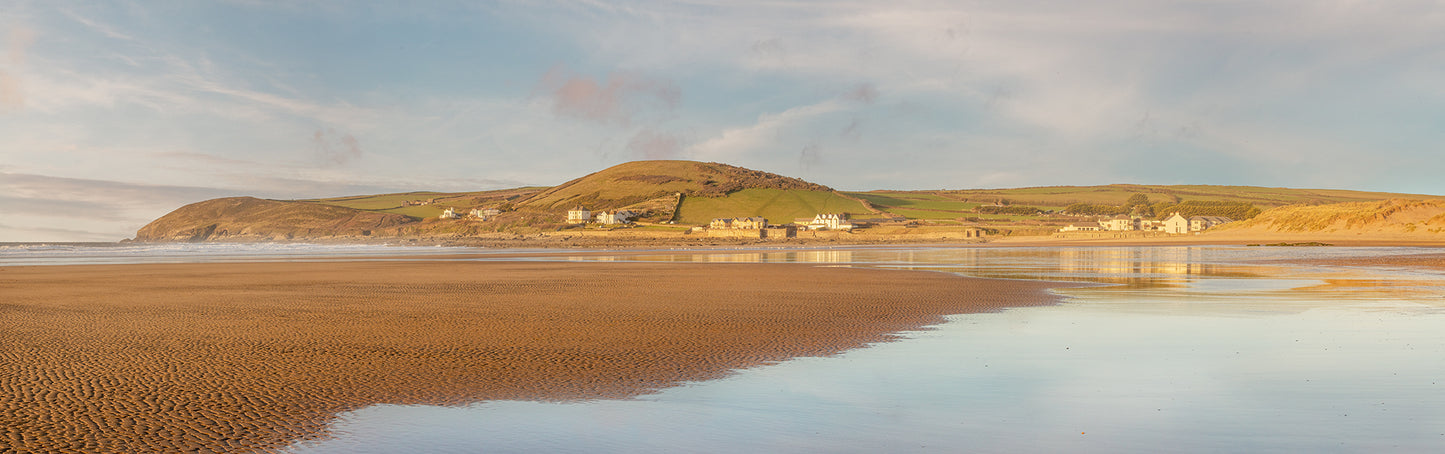 Croyde Low Tide Panorama