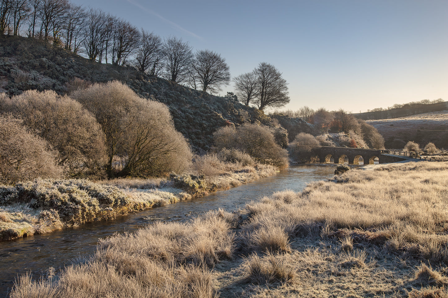 Landarce Bridge Hoar Frost