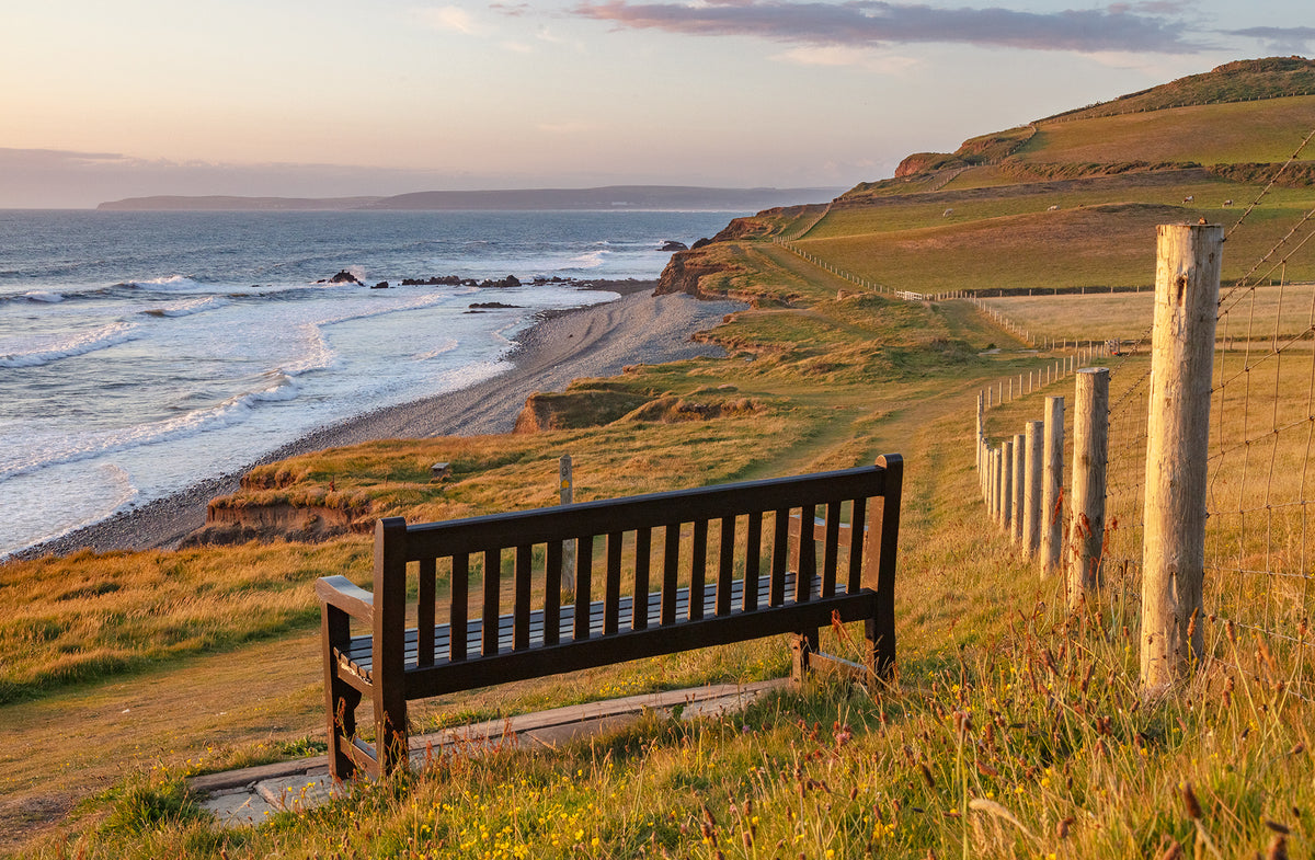 Greencliff Seat Looking Towards Baggy Point