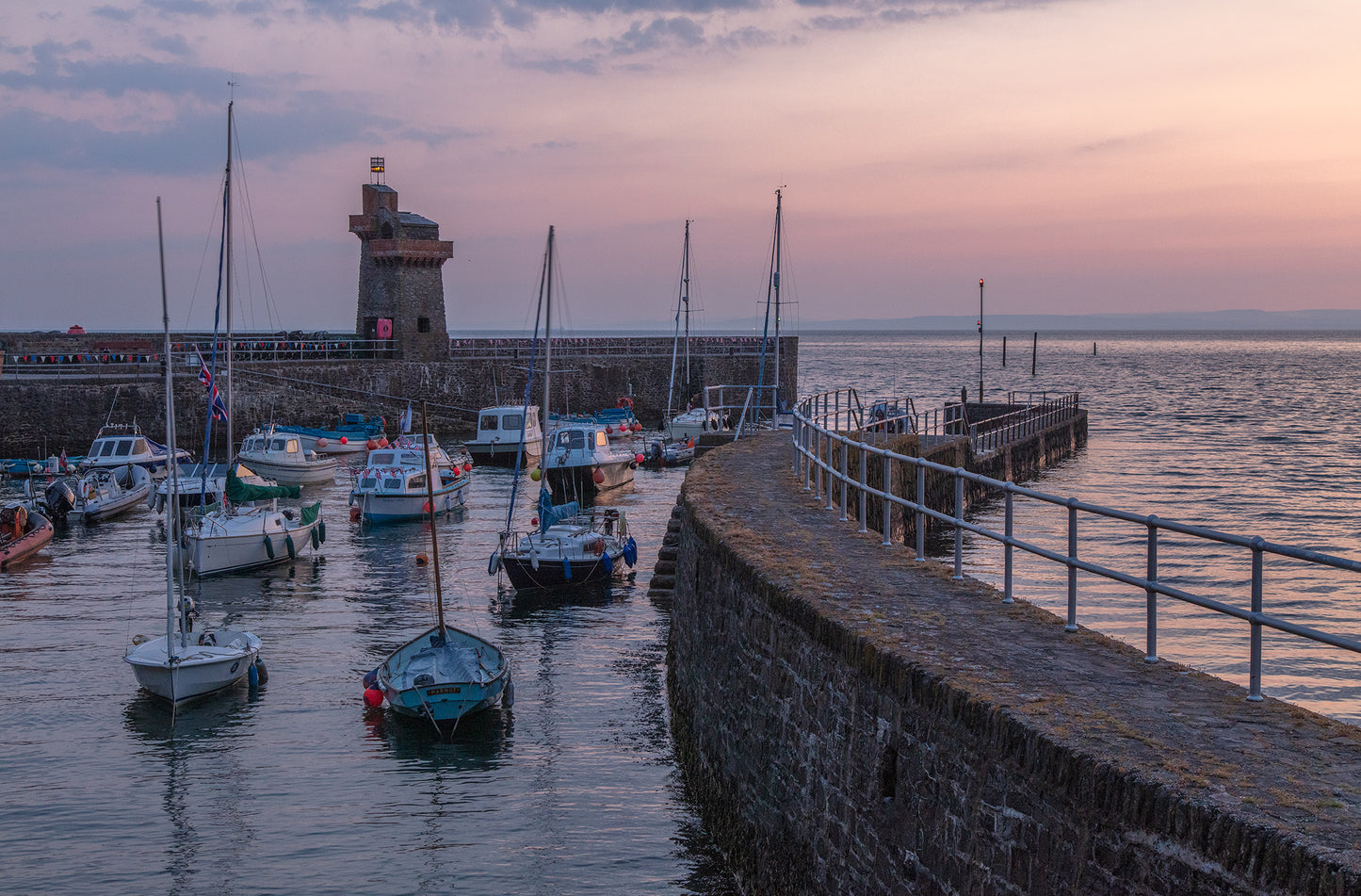 Lynmouth Harbour Sunrise