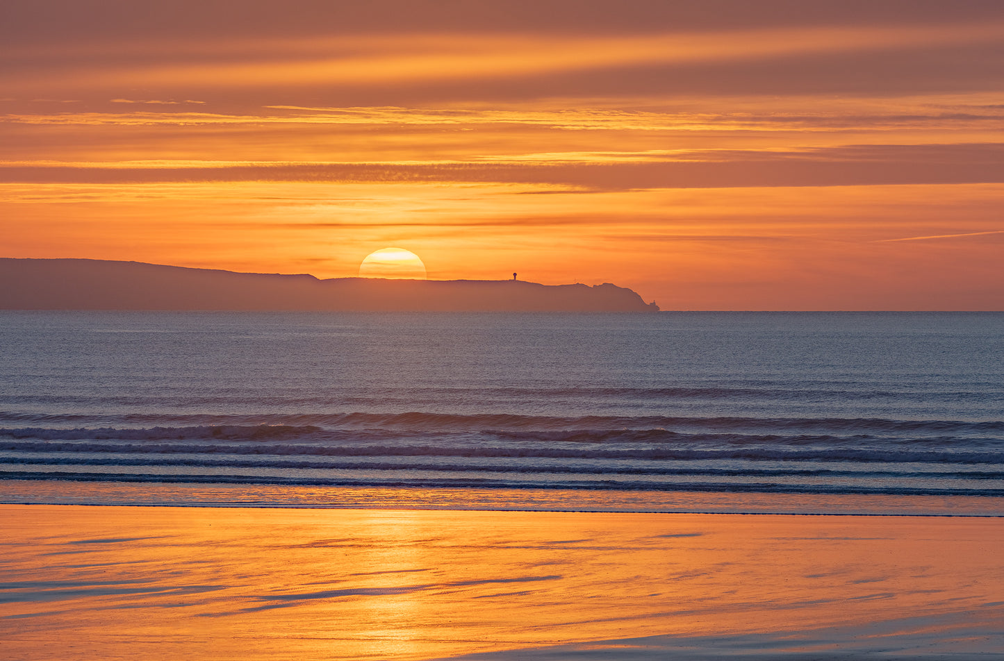 Saunton Beach Sunset