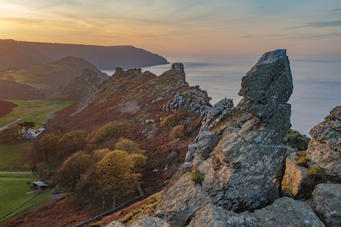 Valley of The Rocks at Autumn