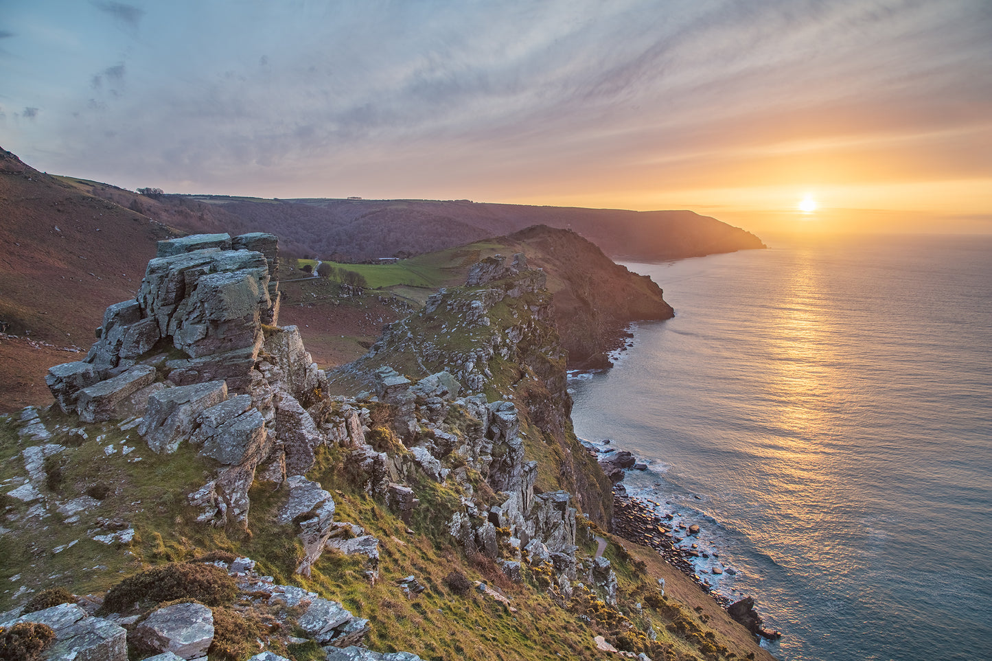 Valley of The Rocks Sunset