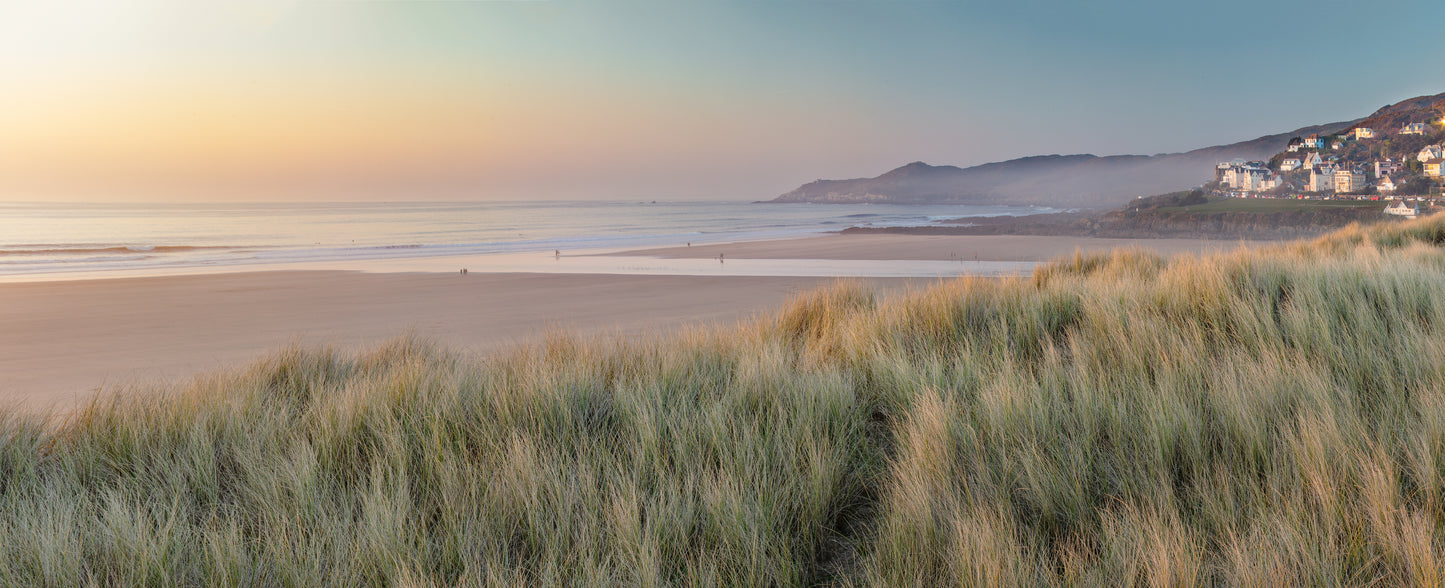 Woolacombe Misty Panorama