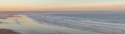 Saunton Beach Sunrise Panorama