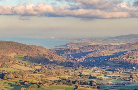 Minehead from Dunkery Beacon