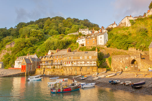 Clovelly Harbour Summer Light