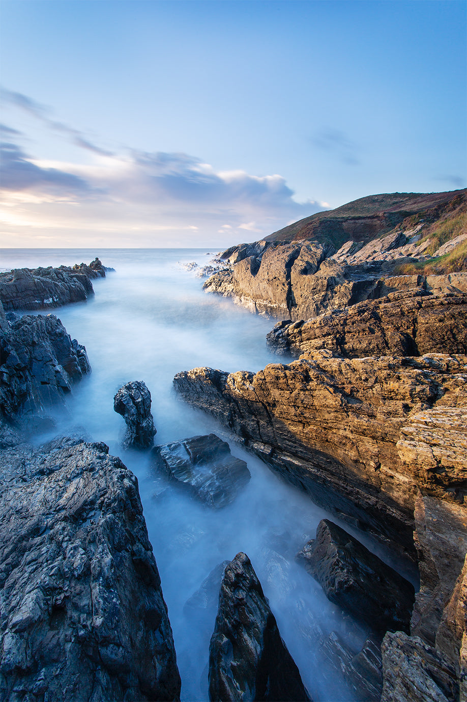 Croyde Beach Rocks