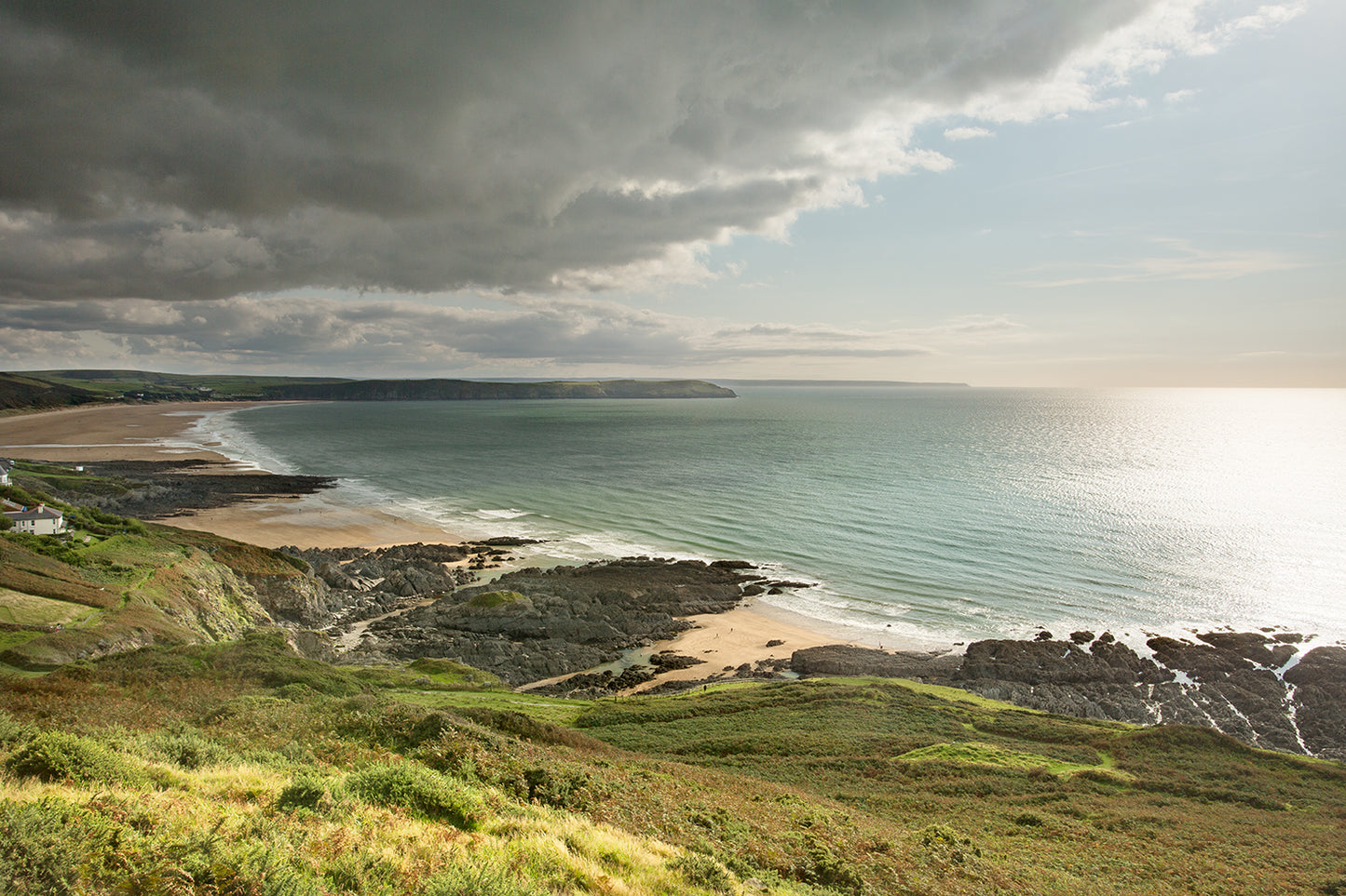 Woolacombe Beach Stormy