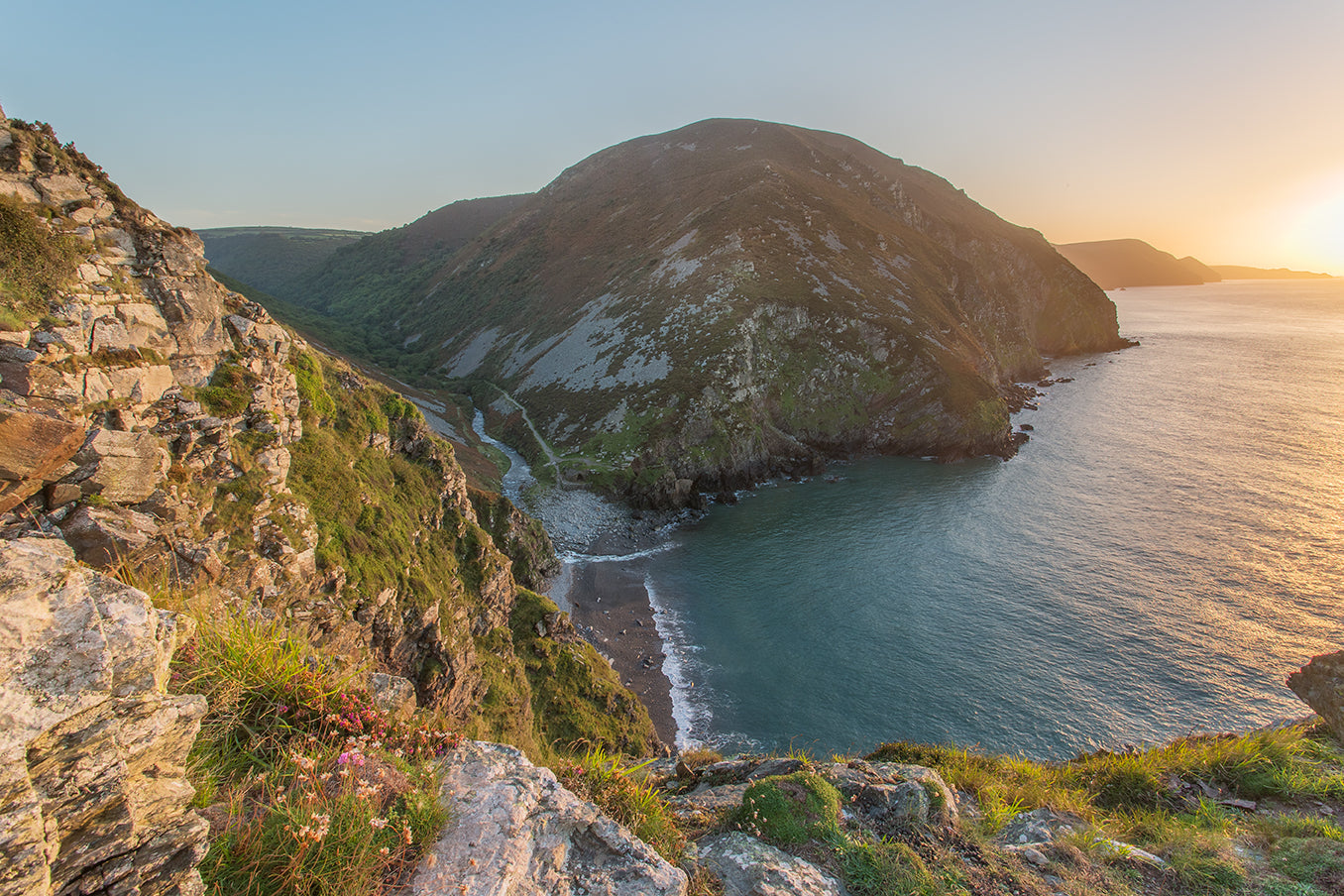 Heddon's Mouth Sunset