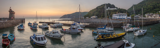 Lynmouth Sunrise Panorama