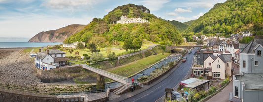 Lynmouth Village Panorama