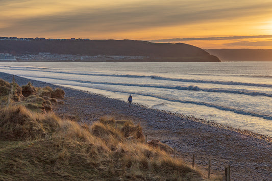 Westward Ho Dunes Sunset