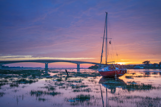 Barnstaple Spring Tide Sunset