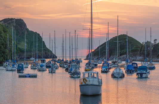 Watermouth Cove Sunset