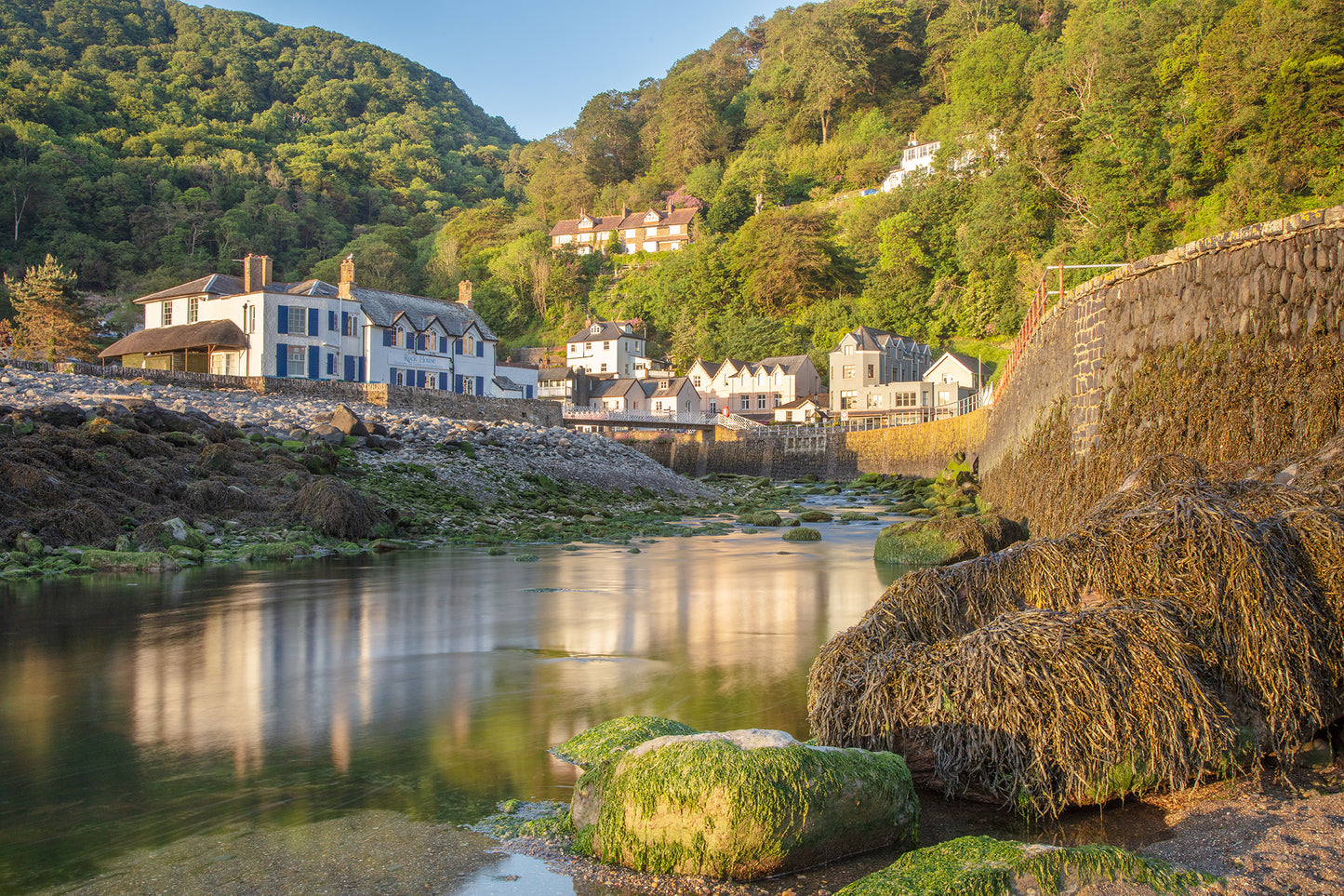 Lynmouth Lowtide