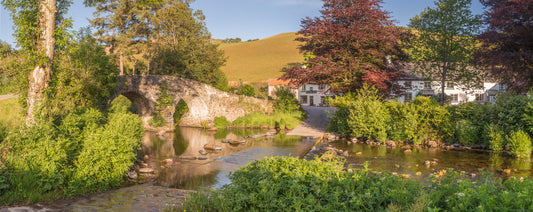 Malmsmead Bridge Panorama