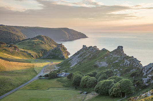 Spring Evening at Valley of the Rocks