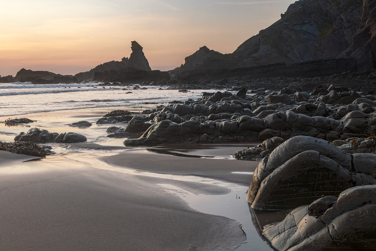 Hartland Quay Beach