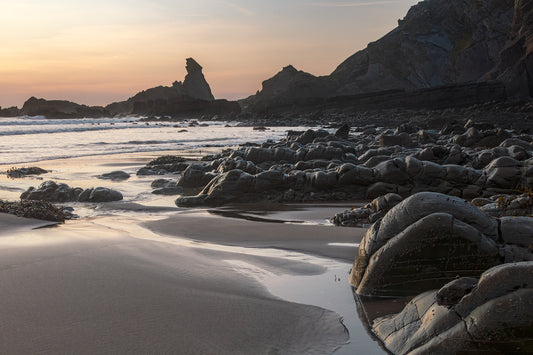 Hartland Quay Beach
