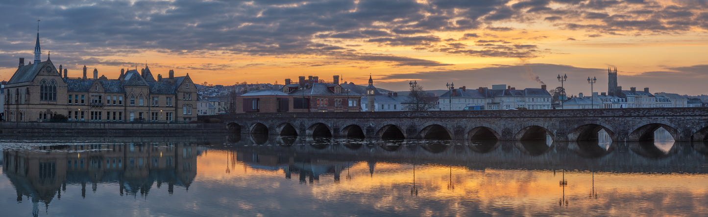 Barnstaple Sunrise Panorama