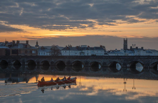 Barnstaple Sunrise Gig Boat