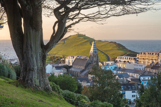 Ilfracombe Church Sunset