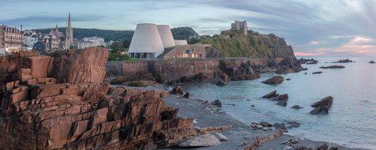 Ilfracombe Wildersmouth Beach Panorama