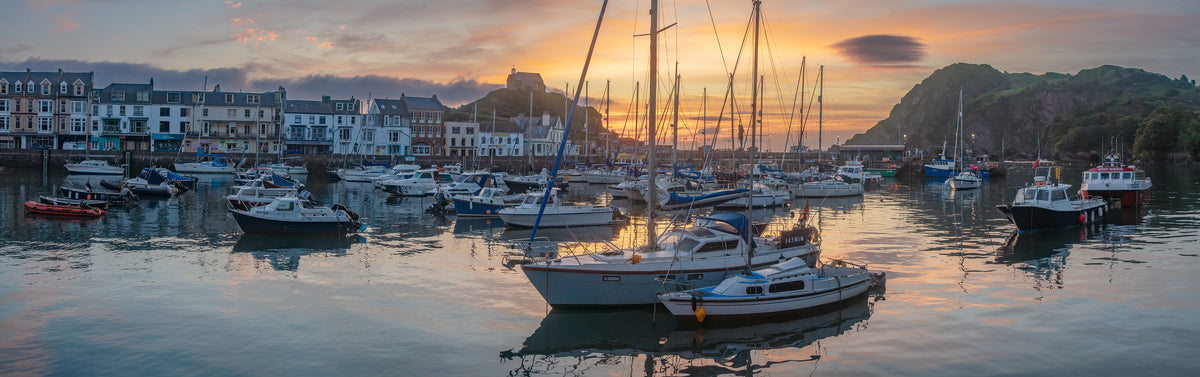 Ilfracombe Harbour Sunrise Panorama