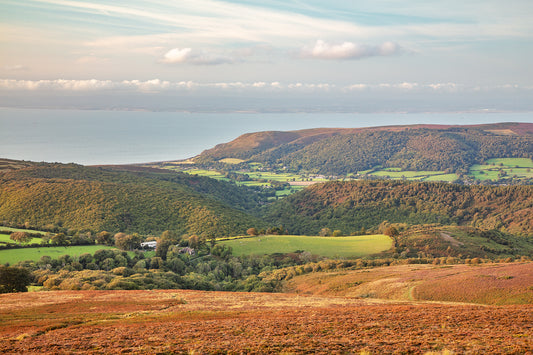 Porlock from Dunkery Beacon