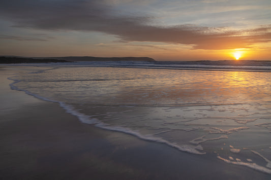 Woolacombe Beach Sunset