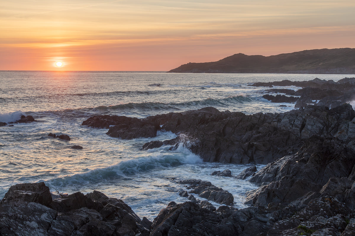 Woolacombe Towards Morte Point Sunset