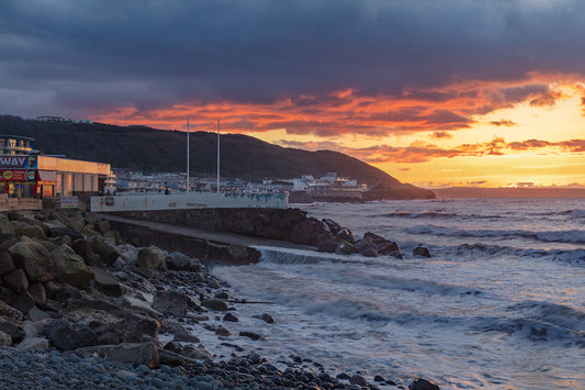 Westward Ho Winter Sunset