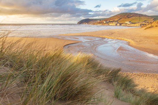 Croyde Beach Winter Dunes